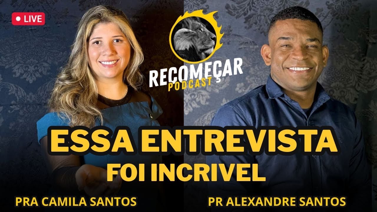 Recome&ccedil;ar Podcast Alexandre Santos e Camila Santos