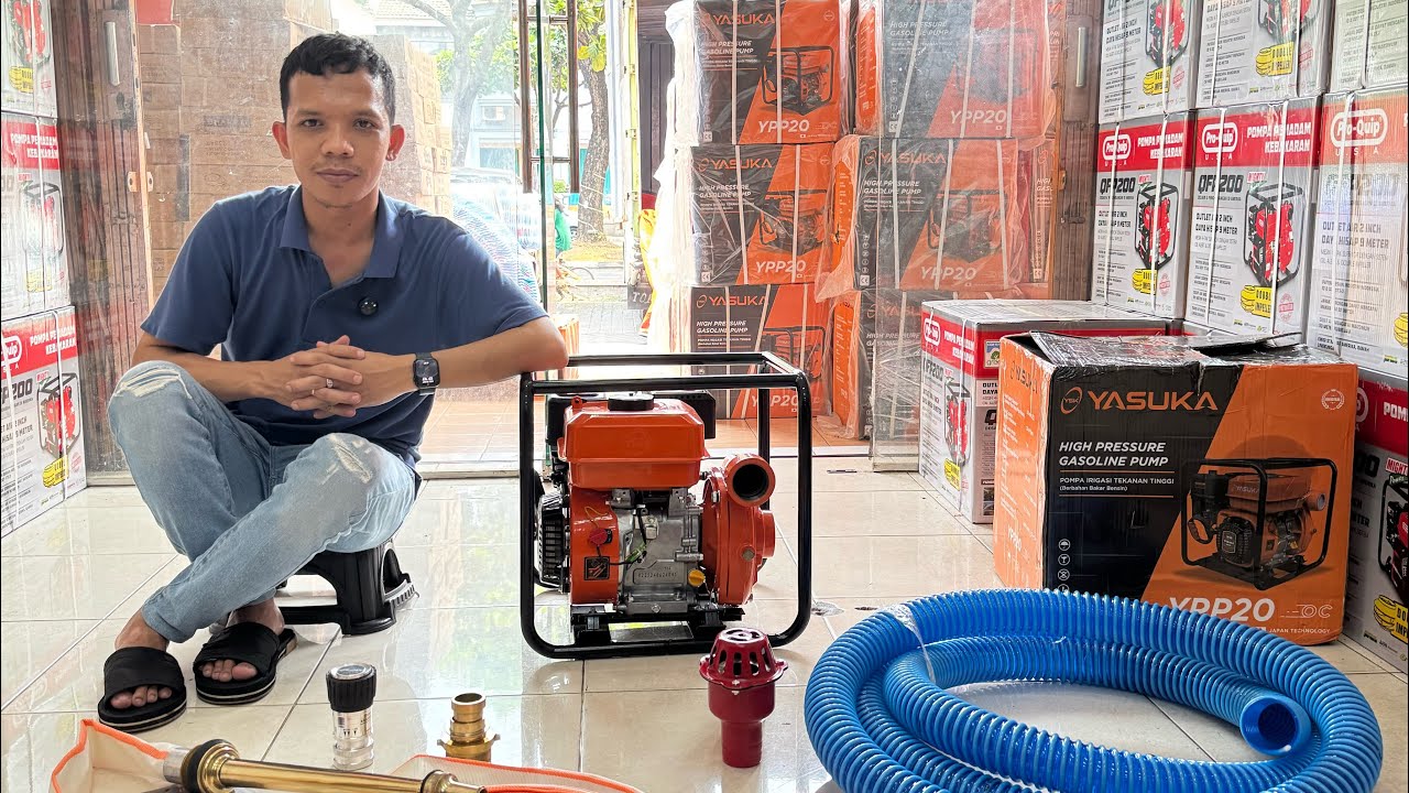 100 Unit Paket Pompa Pemadam Yasuka Tekanan Tinggi Berangkat Bandung
