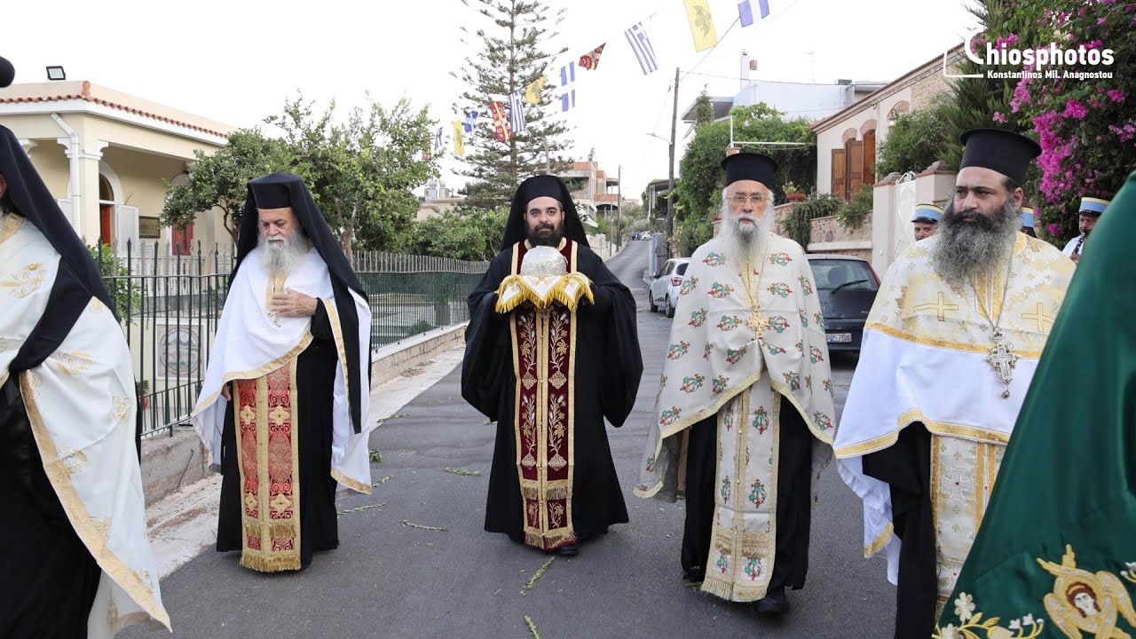Υποδοχή Τιμίας Κάρας Αγίου Θεοδώρου Στρατηλάτου στην Παναγία Ευρετή