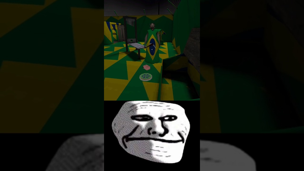 Brazil Granny Vs Freeze Trap 🥶 Shut Shotgun Troll Face Edit 🔥🗿