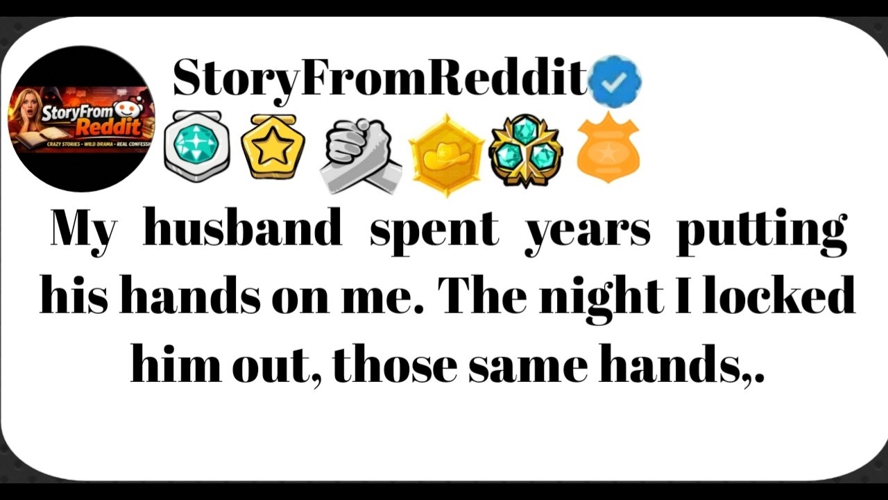 My husband spent years putting his hands on me,..#family #familymember