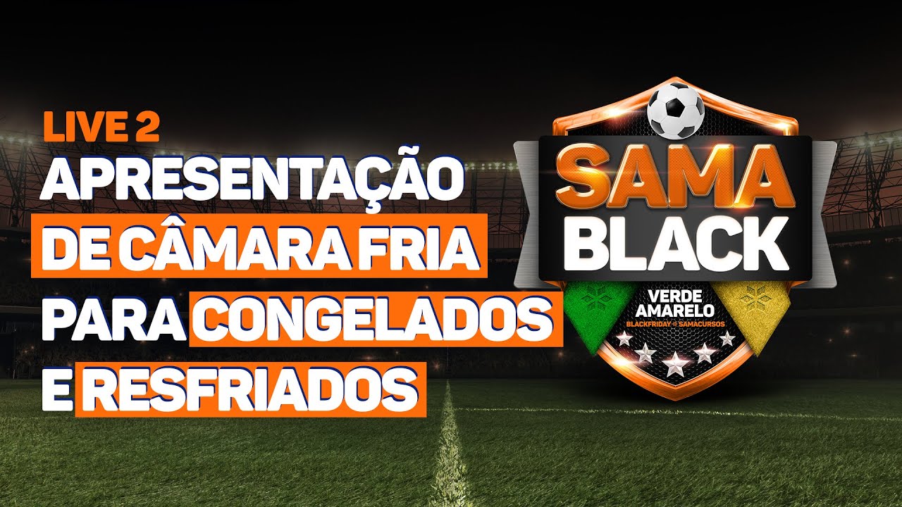 CÂMARA FRIA PARA CONGELADOS E RESFRIADOS - SAMABLACK