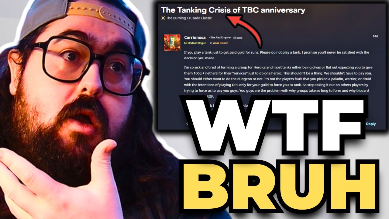 TBC Anniversary Has a Player Problem