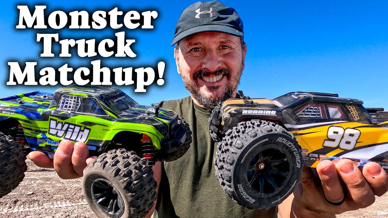 Bezgar HP141s vs HP161s: Monster Truck Matchup! Which RC Truck Reigns Supreme?