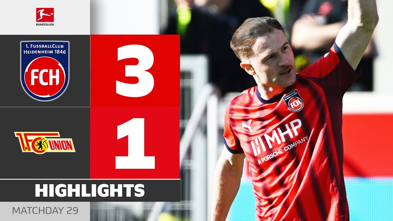 Is There Still Hope?! | HEIDENHEIM - UNION BERLIN | Highlights | Matchday 29 &ndash; Bundesliga 2025/26