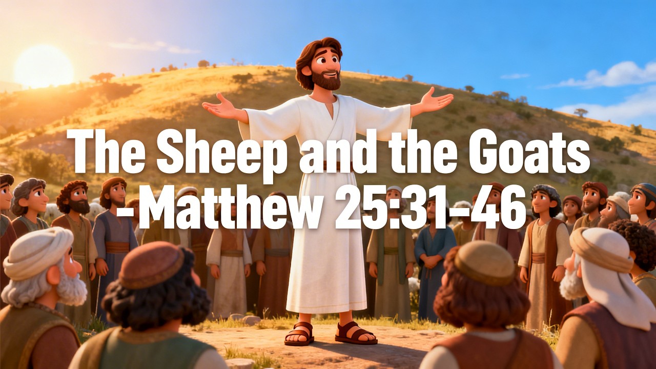 The Sheep and the Goats | 3D Animated Bible Story | Matthew 25:31–46 | Powerful Christian Message