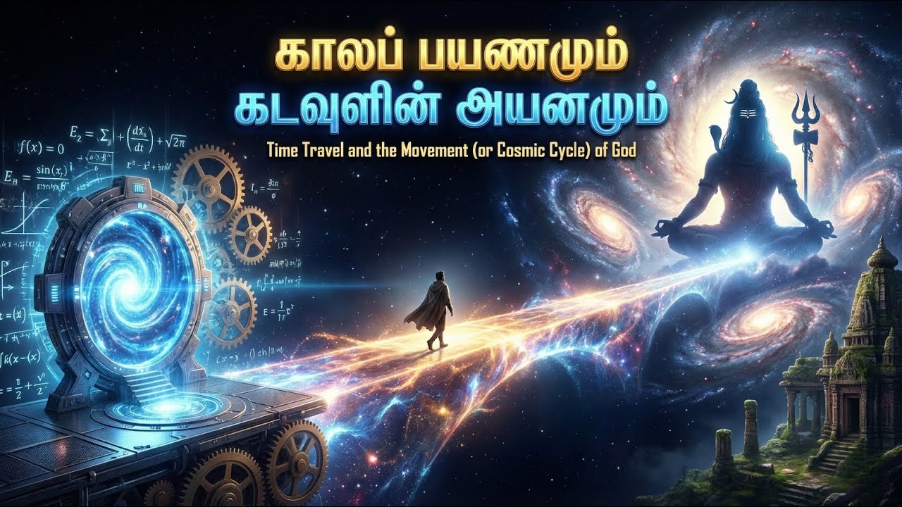 காலப் பயணமும் கடவுளின் அயனமும் | Time Travel & God’s Cosmic Movement | Science & Spirituality