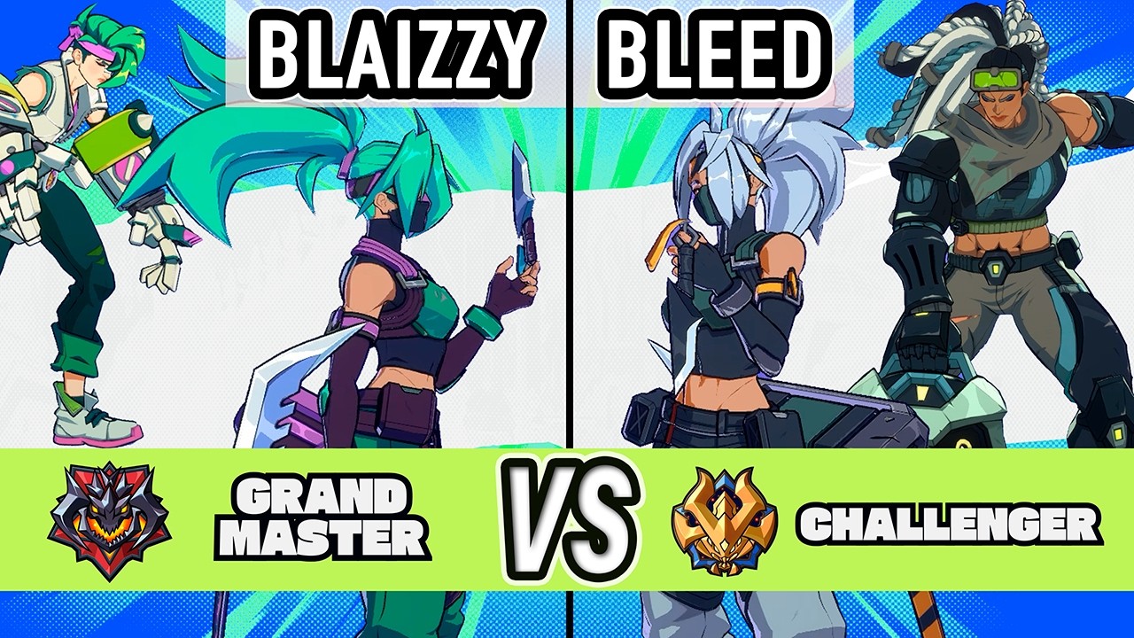 2XKO ▰ Blaizzy (Akali / Vi) vs Bleed (Akali / Illaoi) ▰ High Level Gameplay