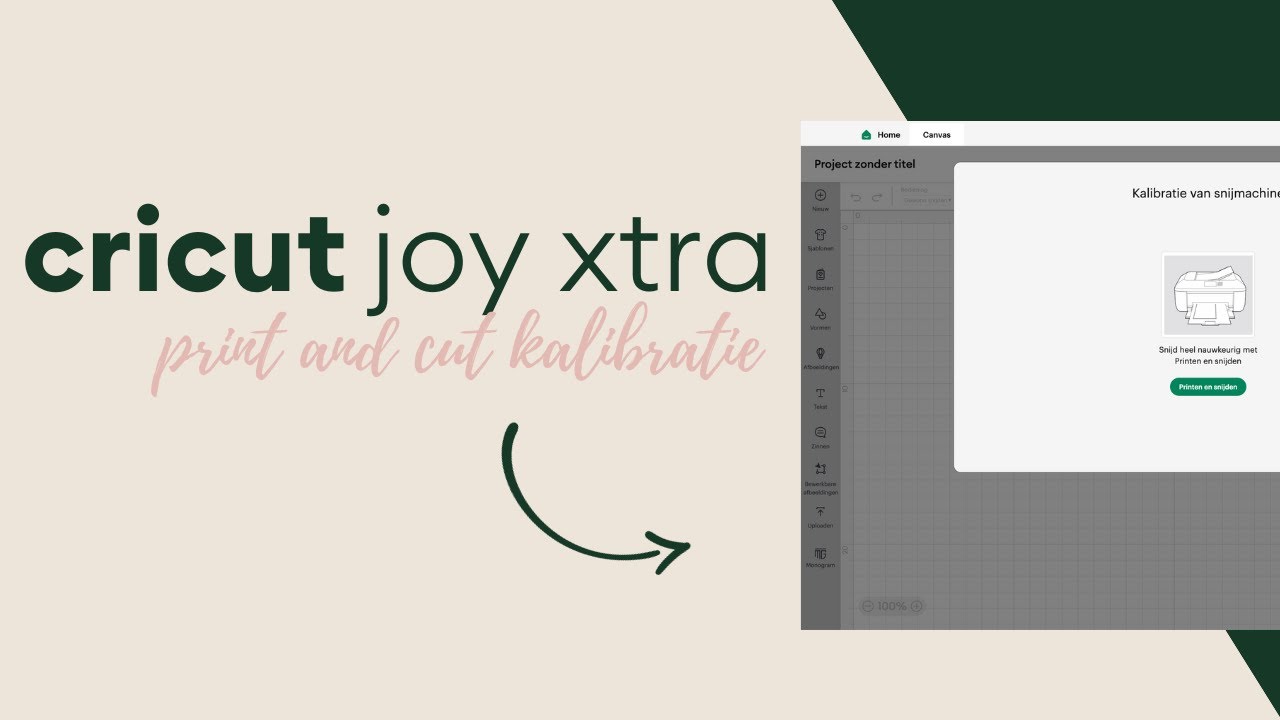 Print and Cut Kalibratie | Teddie B