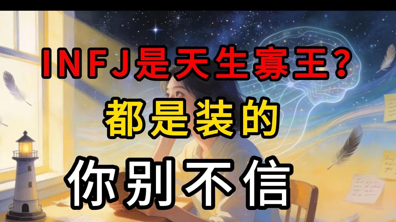 INFJ 的 “寡” 都是装的，敞开心扉能把人甜晕