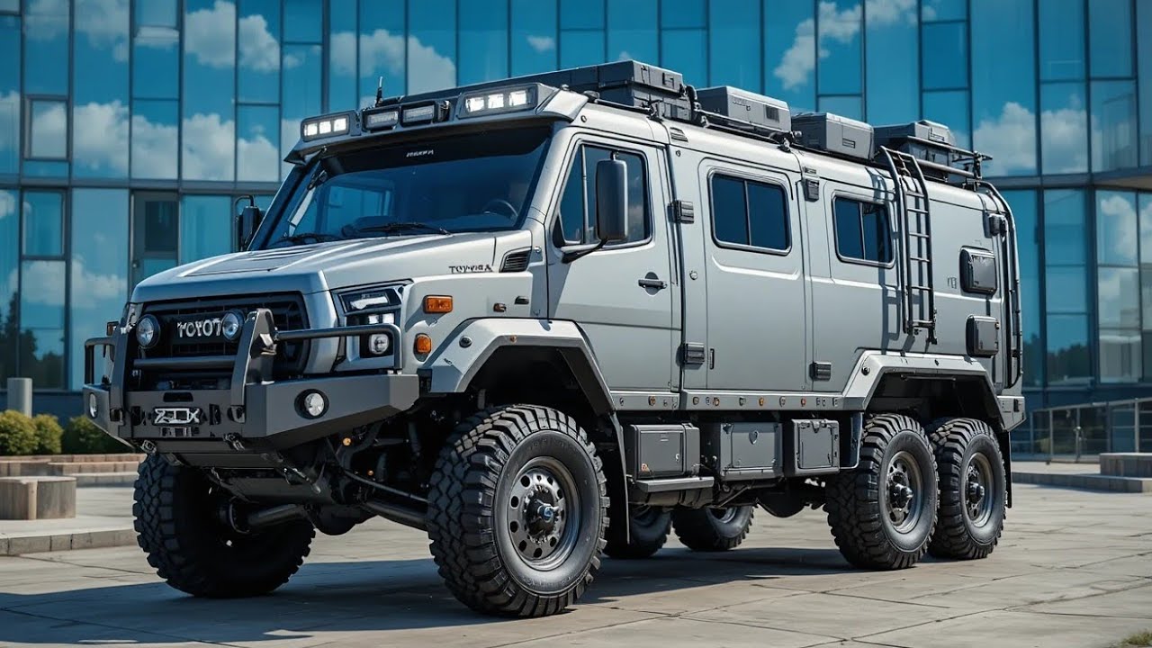$1,000,000 Toyota 6x6 RV – Luxury Meets Military Power