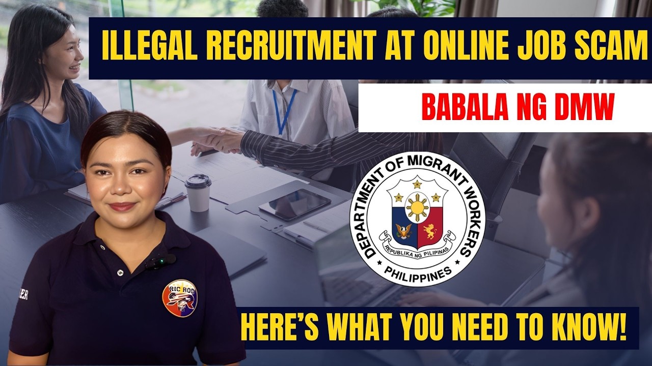 BABALA NG DMW: Dumaraming Biktima ng Illegal Recruitment at Online Job Scam