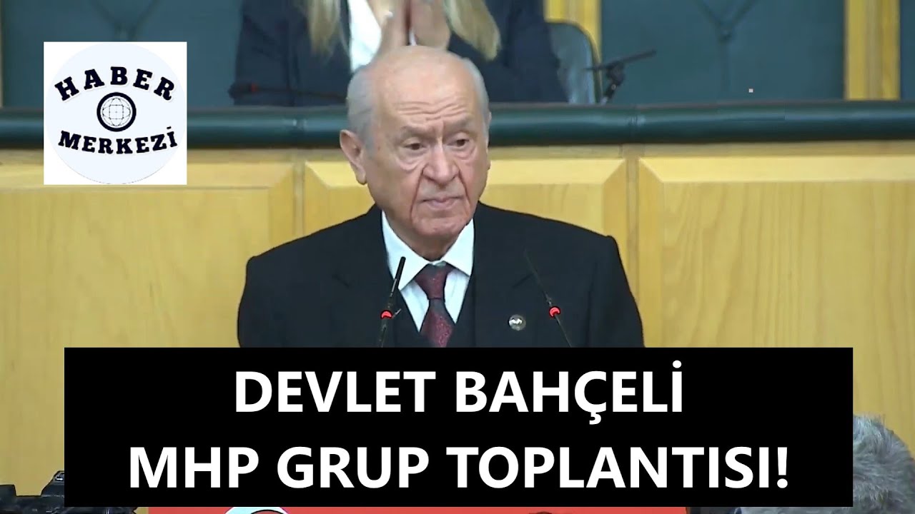 MHP Genel Başkanı Devlet Bahçeli, partisinin TBMM'de düzenlenen grup toplantısında konuşuyor!