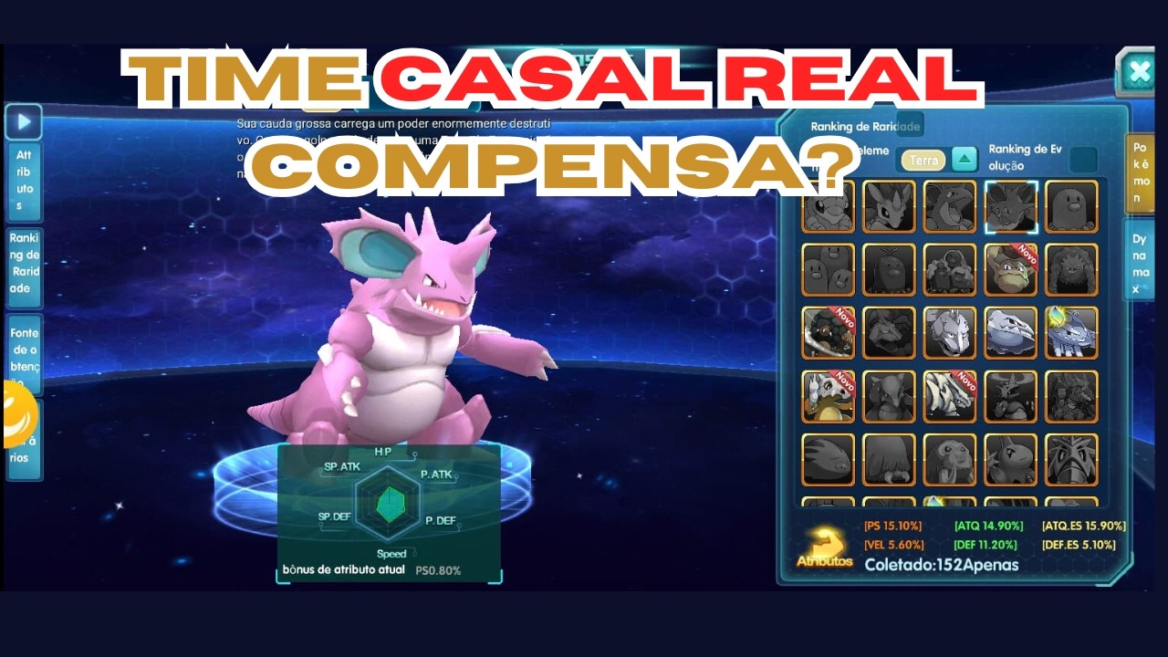 Time Nidoking e Nidoqueen, compensa? #SeriedePerguntas p3 / Pocket Contest