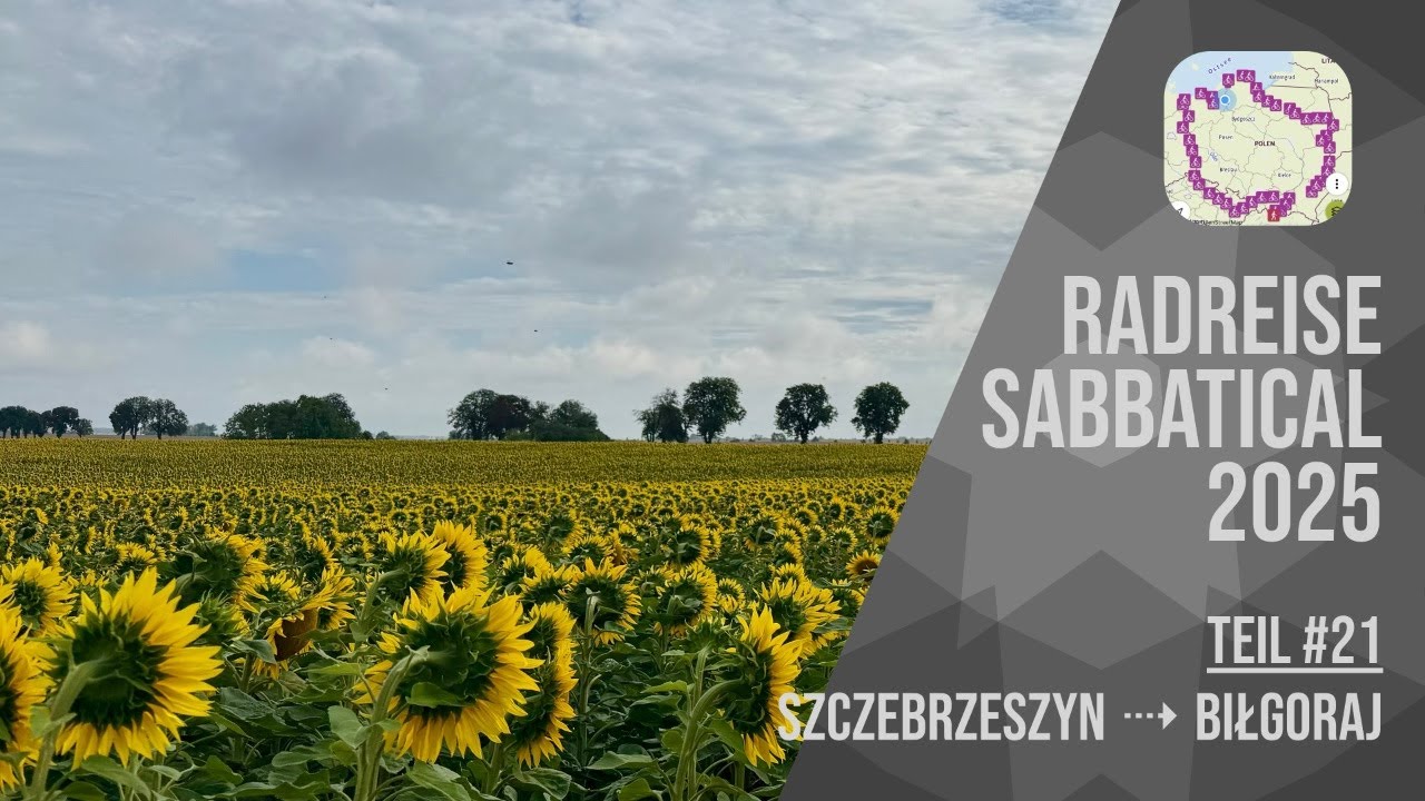 Sommerradreise 2025 #21 - Von Szczebrzeszyn bis Biłgoraj