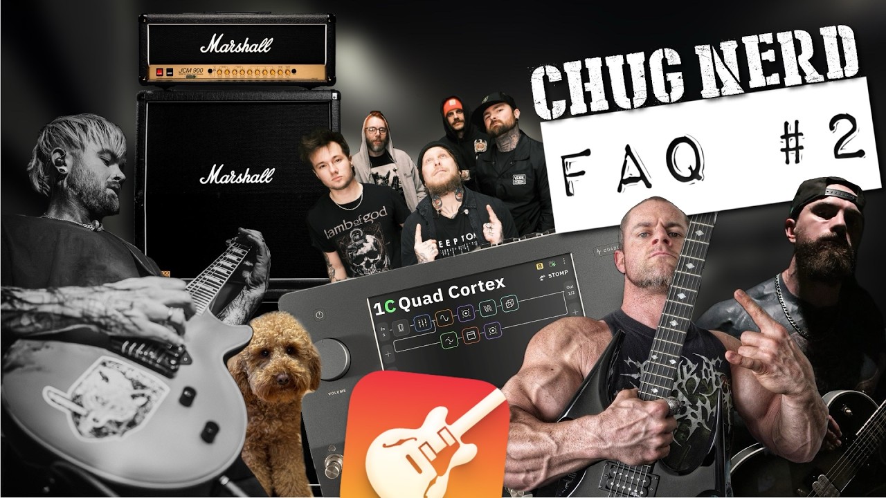 FAQ #2: Touring, analogue or digital, how to play a 7 string AND MORE!