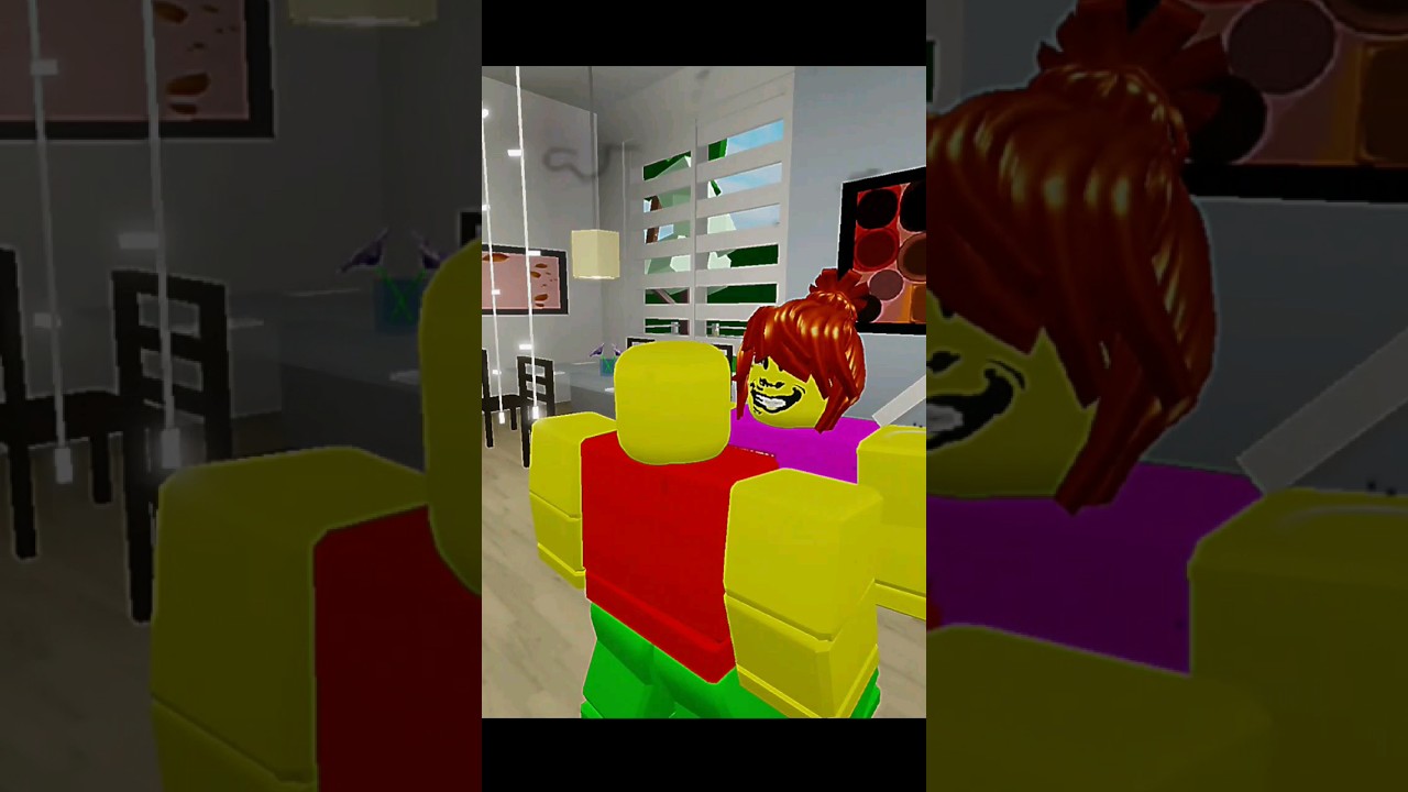 WEIRD STRICT DAD VS WEIRD STRICT MOM #shorts #roblox