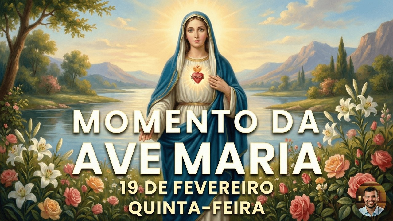 MOMENTO DA AVE MARIA | Oração da Noite | 19 de Fevereiro