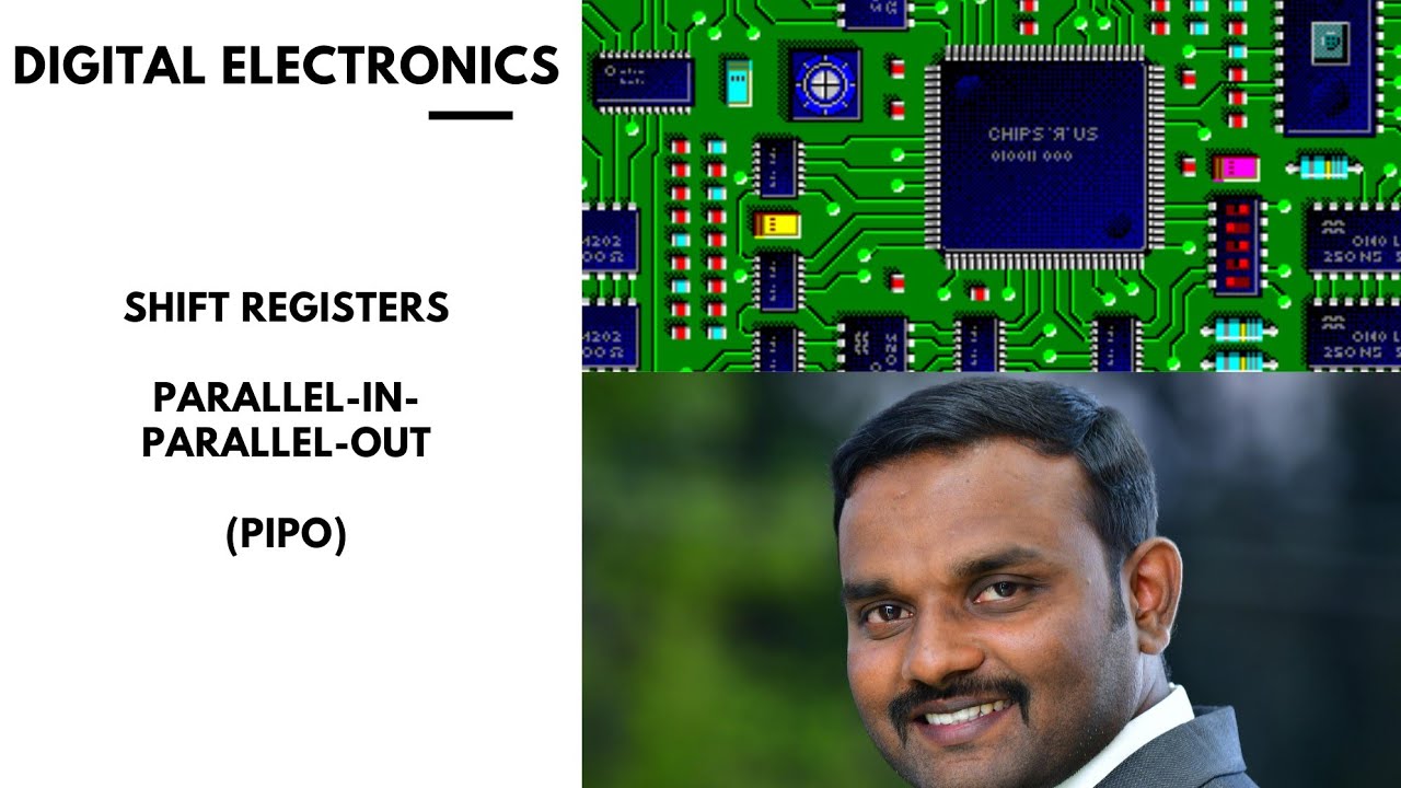 PIPO SHIFT REGISTER//PARALLEL-IN-PARALLEL-OUT//SHIFT REGISTER//