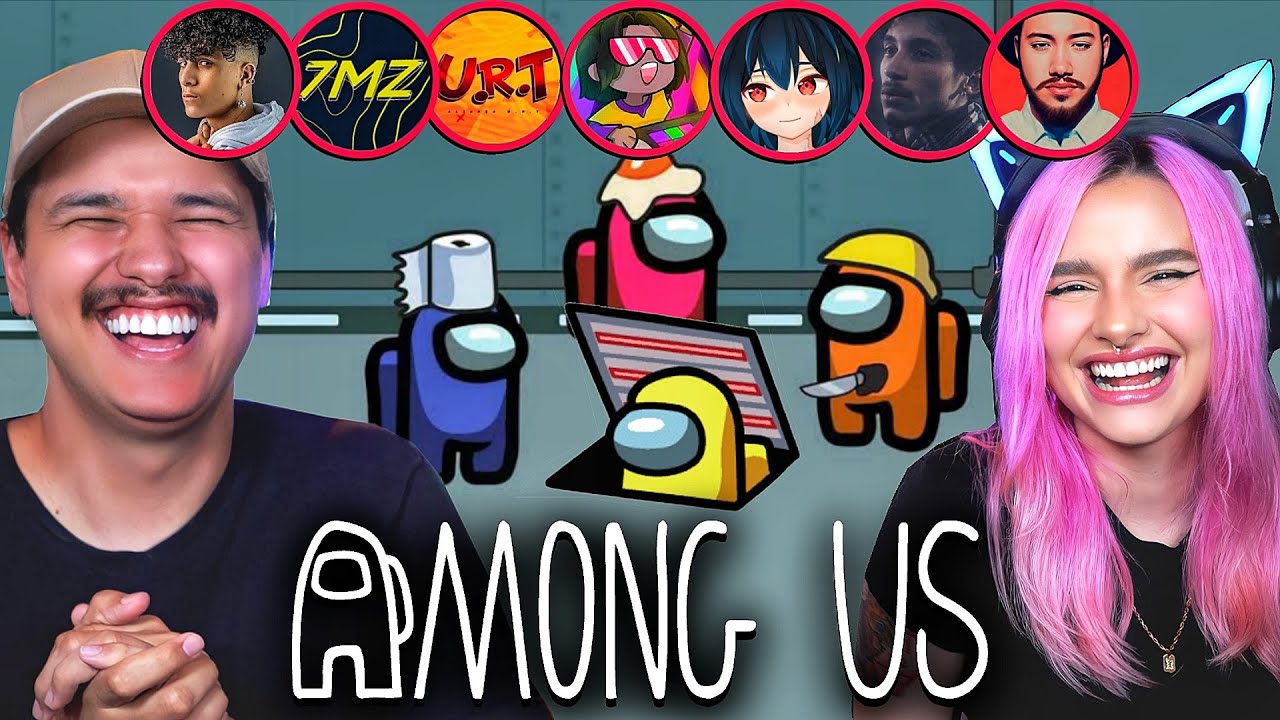 JOGAMOS AMONG COM O 7MINUTOZ E A URT!