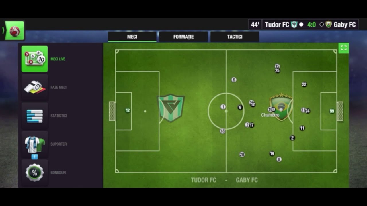 Top Eleven : Best formation and tactics