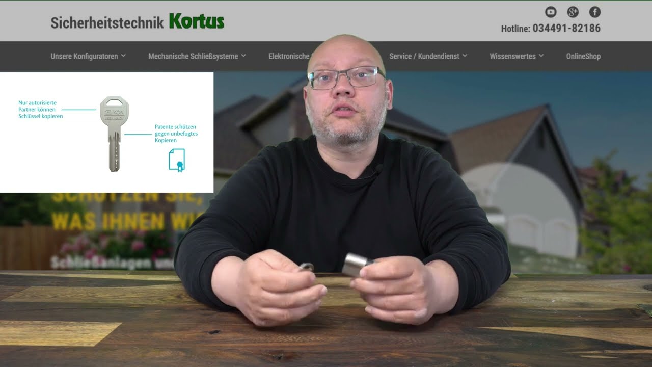 🔐 Ikon RW6 | das neue Wendeschlüsselsystem mit Sicherungskarte und Patentschutz ✅