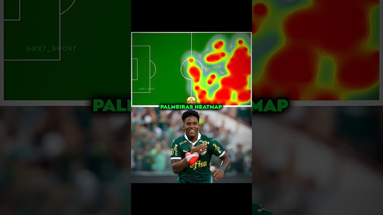 Endrick at Palmeiras vs Real Madrid 😳