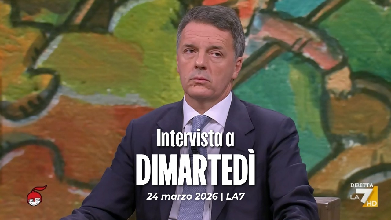 Che botta per Giorgia Meloni! E questo &egrave; solo l&rsquo;inizio - Renzi a DiMarted&igrave; con Giovanni Floris