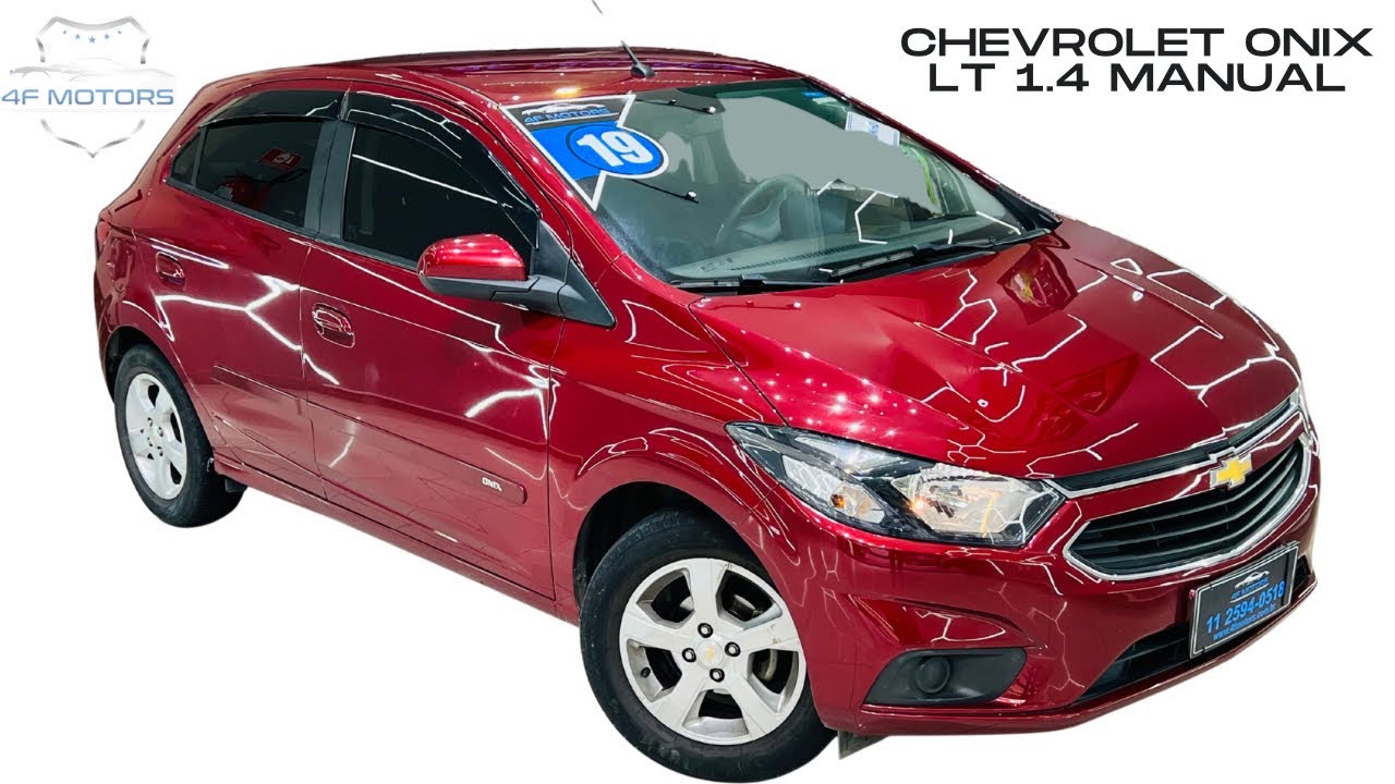 Chevrolet Onix LT 1.4 Manual 2019 @4fmotors BAIXO KM !!!