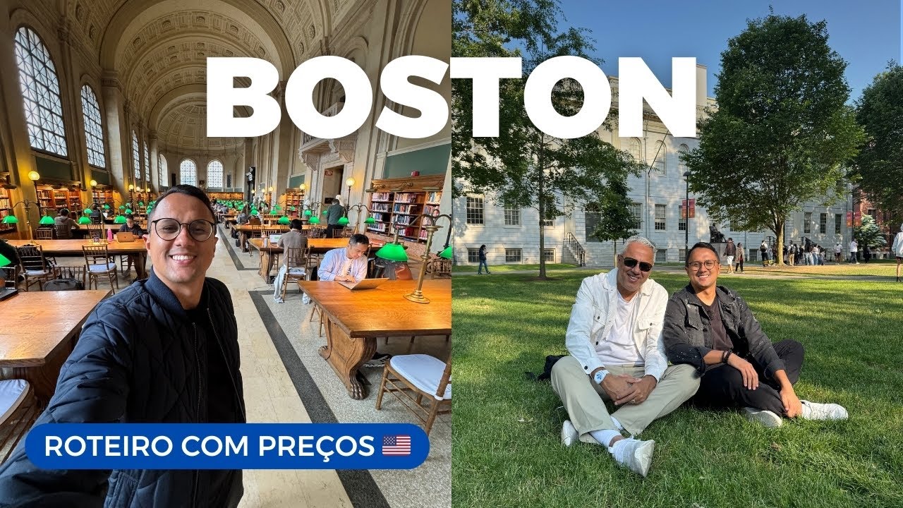 O que fazer em BOSTON EUA | Roteiro Completo com Preços | Harvard, MIT e Melhores Passeios