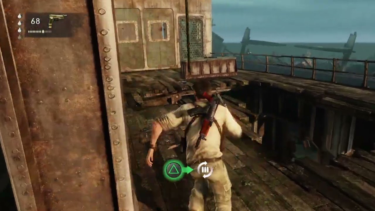 JOGANDO UNCHARTED PRECISO CHEGAR NAQUELE BARCO (parte2)