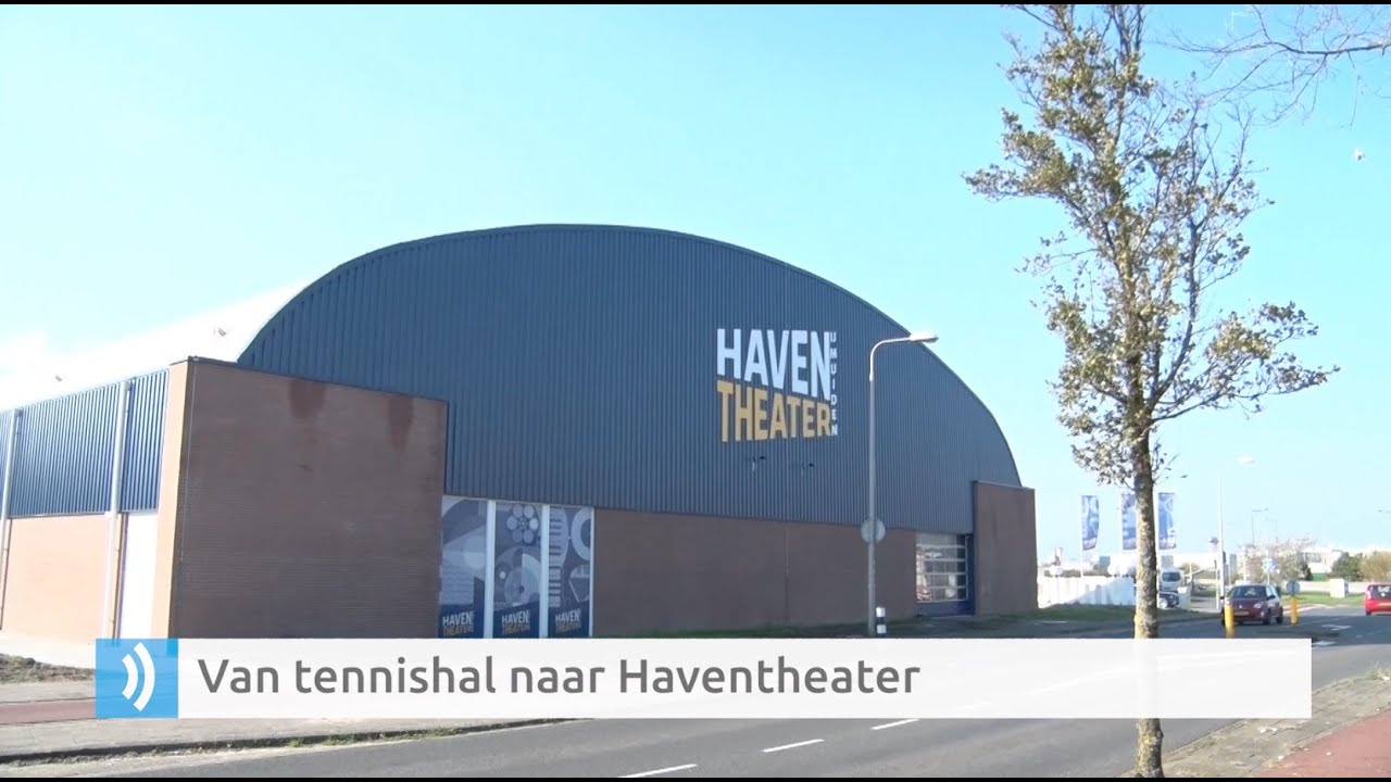 Nieuwe Haventheater in IJmuiden, van Tennishal naar Theater