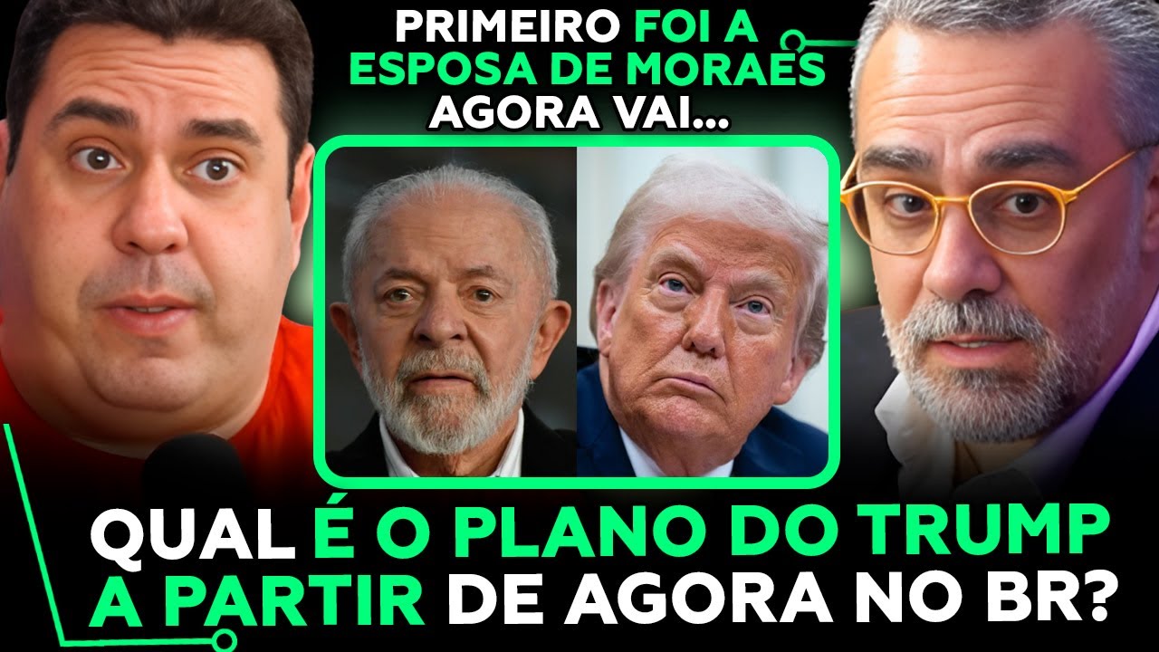 O PLANO DE TRUMP PARA O BRASIL!  Com Engenheiro Leo e André Marsiglia