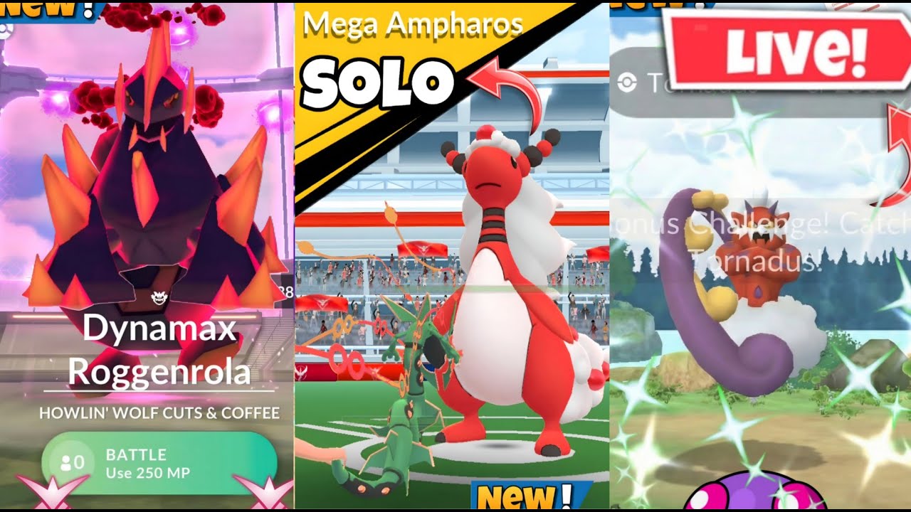 Hunting✨️Shiny Dynamax Gigalith & Galarian Birds in Pokemon Go