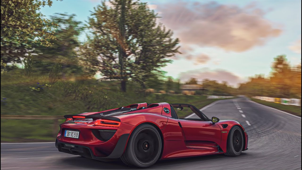 SUPERCARS STRETCHING THE LEGS ON NICE GERMAN FORREST ROAD | CAR AND SOUND MODS | ASSETTO CORSA