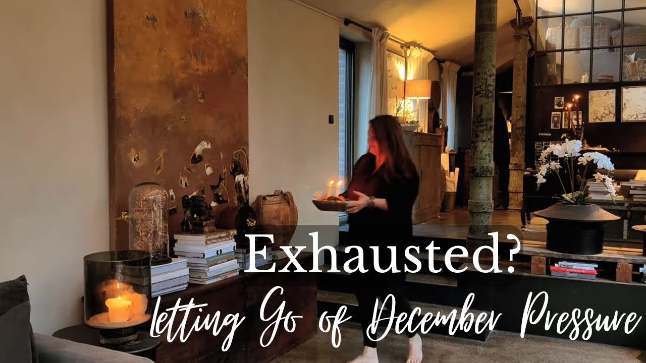 Slow Living Christmas | Honoring the Dark Season & Letting Go of December Pressure