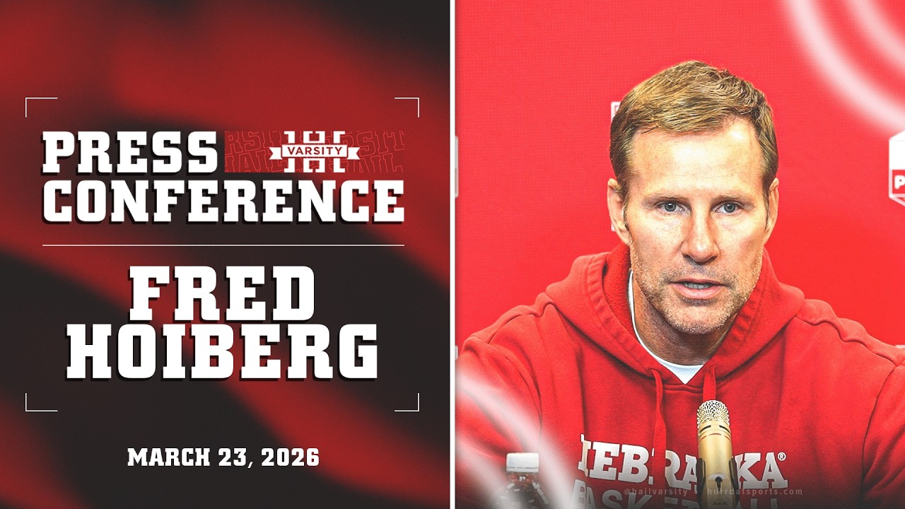 Husker HC Fred Hoiberg Previews Sweet Sixteen vs Iowa | Nebraska Basketball Press Conference