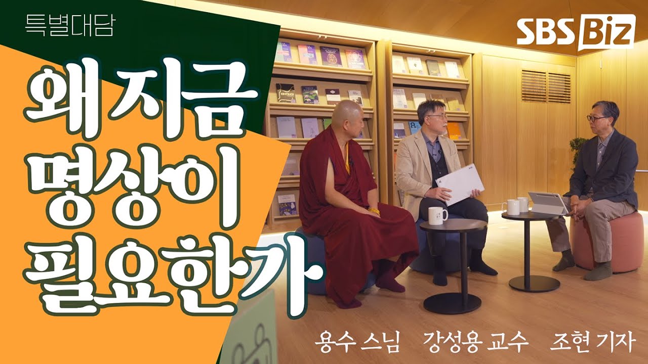 [삶 멈춰서서 바라보다] 지금 왜 명상이 필요한가 ⎪ 조현 기자, 용수 스님, 강성용 교수 #명상 #SBSBiz #지관