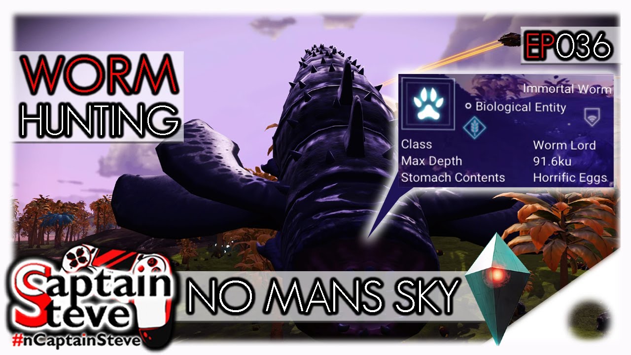 No Man's Sky Adventures How to Find Sand Worms Hunt Immortal Worm Captain Steve NMSA EP036 NMS PS5