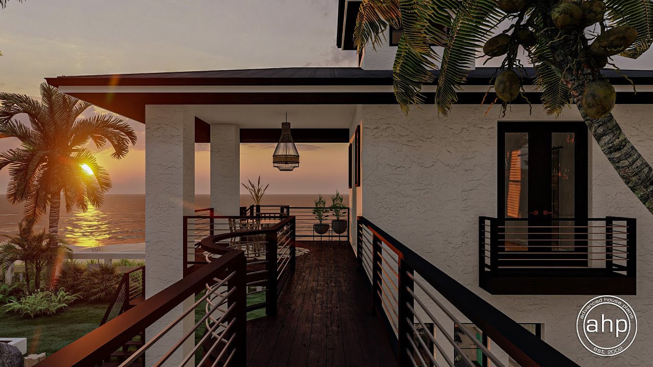 3 Story Beach House Virtual Tour - Bradenton - House Plans