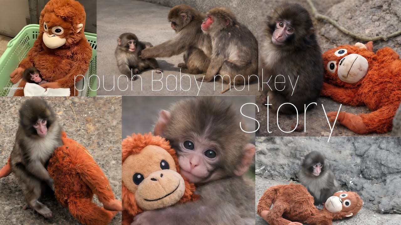 Baby monkey in full story 🐒