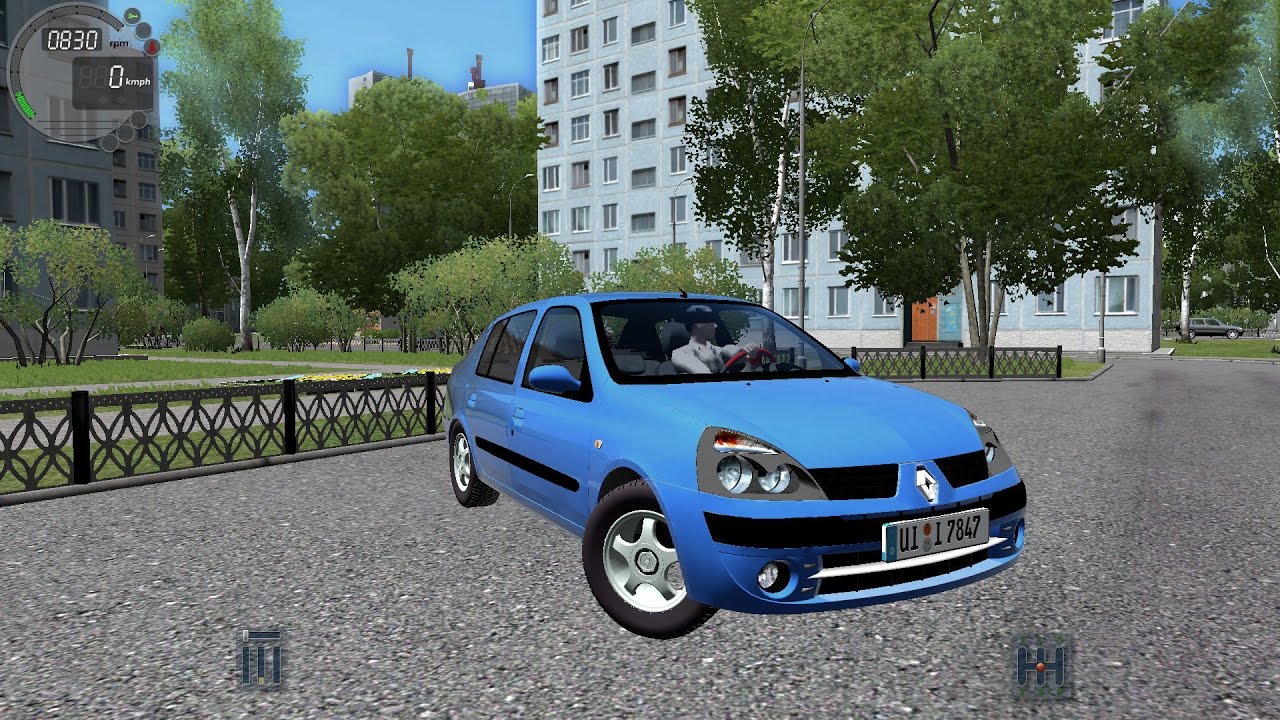 City Car Driving 1.5.3 Renault Clio Symbol [G27]