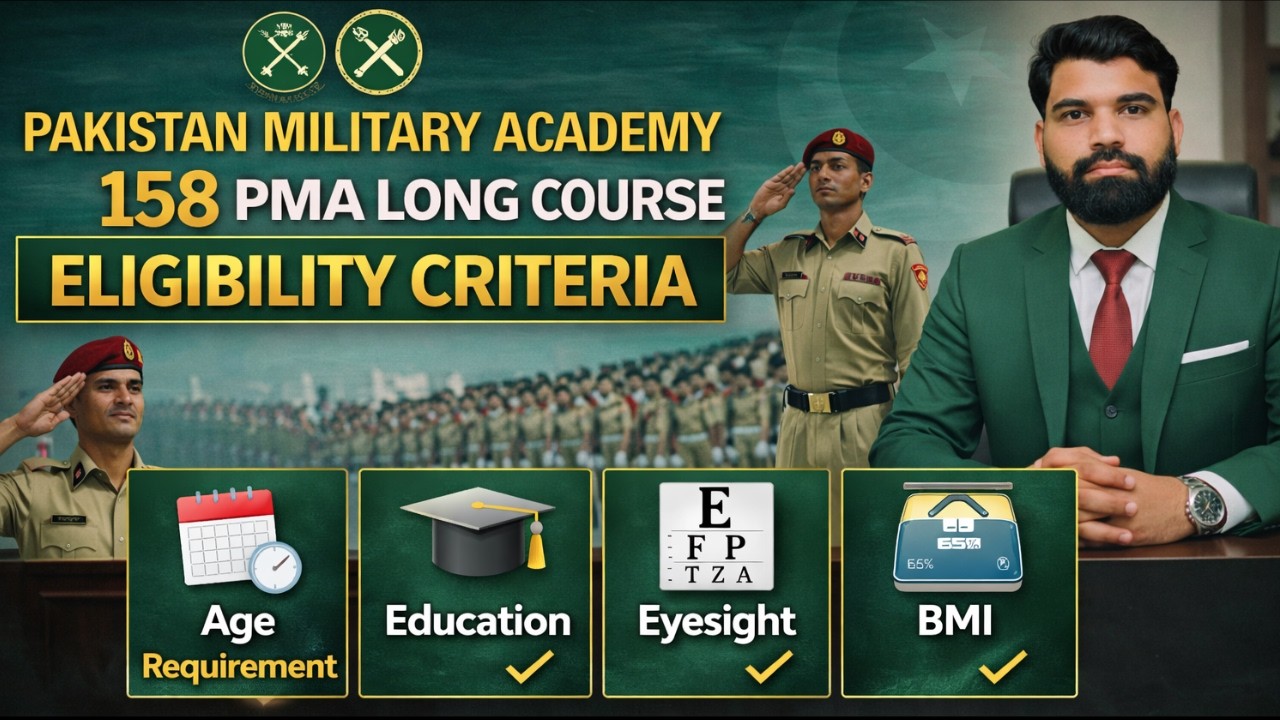 158 PMA Long Course Eligibility Criteria | Age Requirement | Education | Eyesight | BMI 