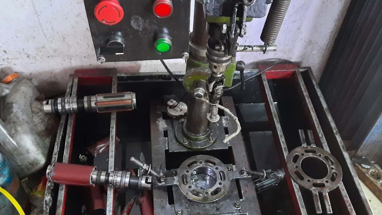 mesin poles blok motor rakitan bor duduk