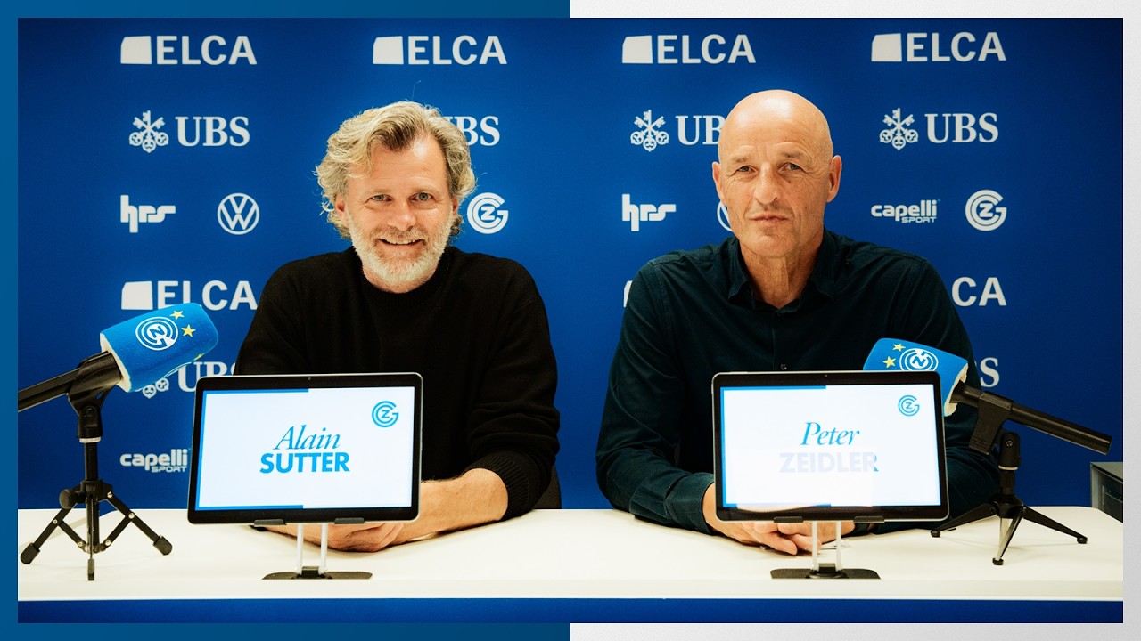86TV | Pressekonferenz mit Peter Zeidler und Alain Sutter