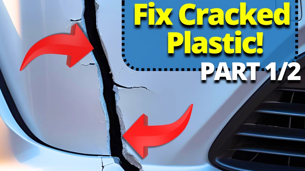 How to Fix Cracked Plastic - Total Guide 1/2