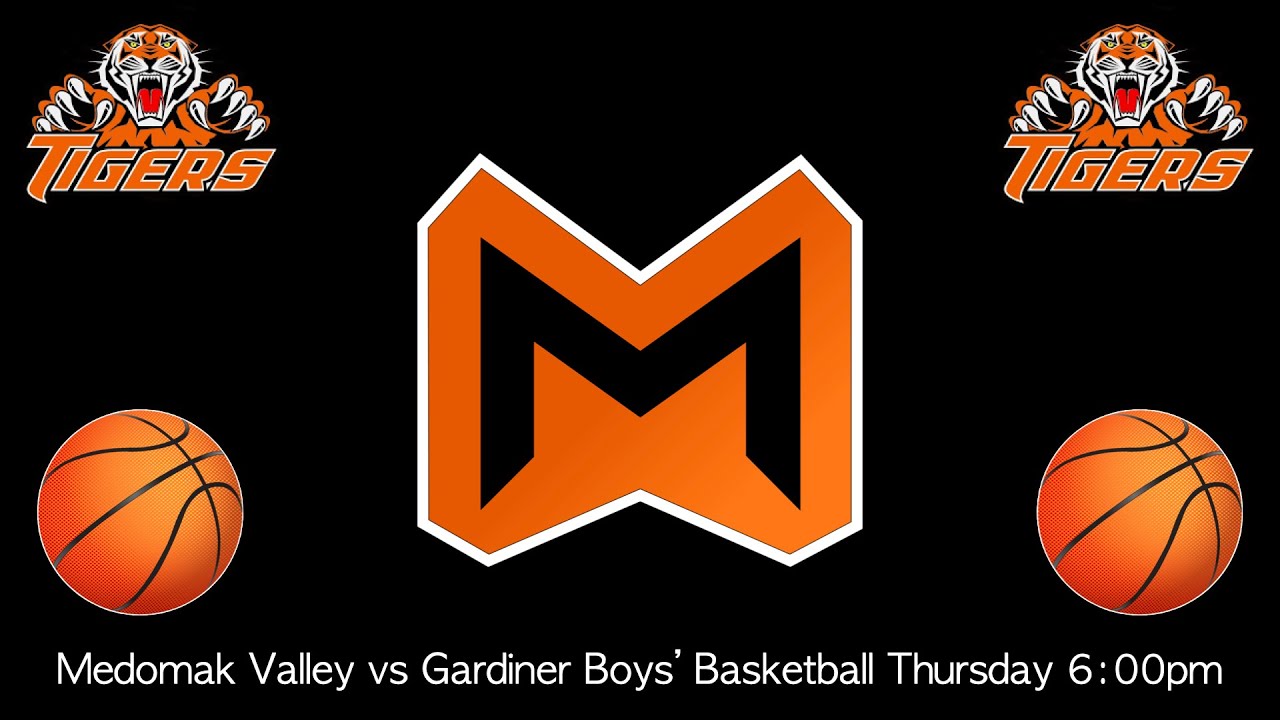 Medomak Valley at Gardiner Boys' Basketball