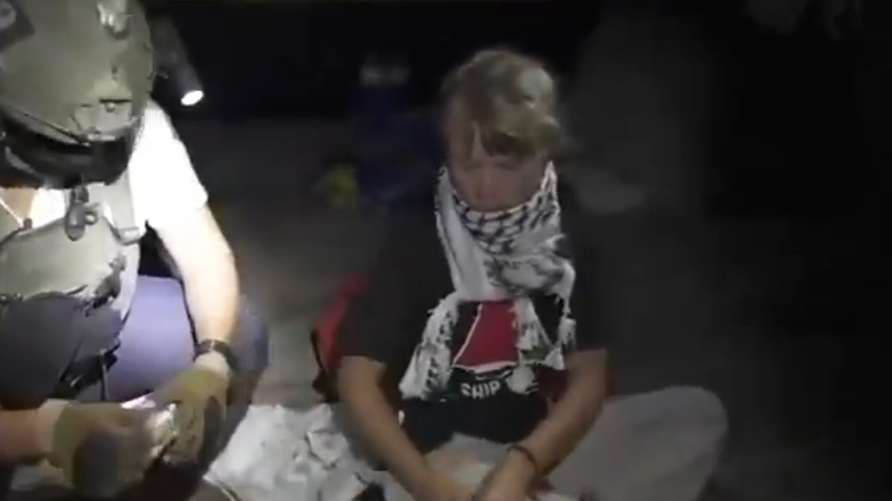 Greta Thunberg detained by Israeli forces in Gaza aid flotilla interception