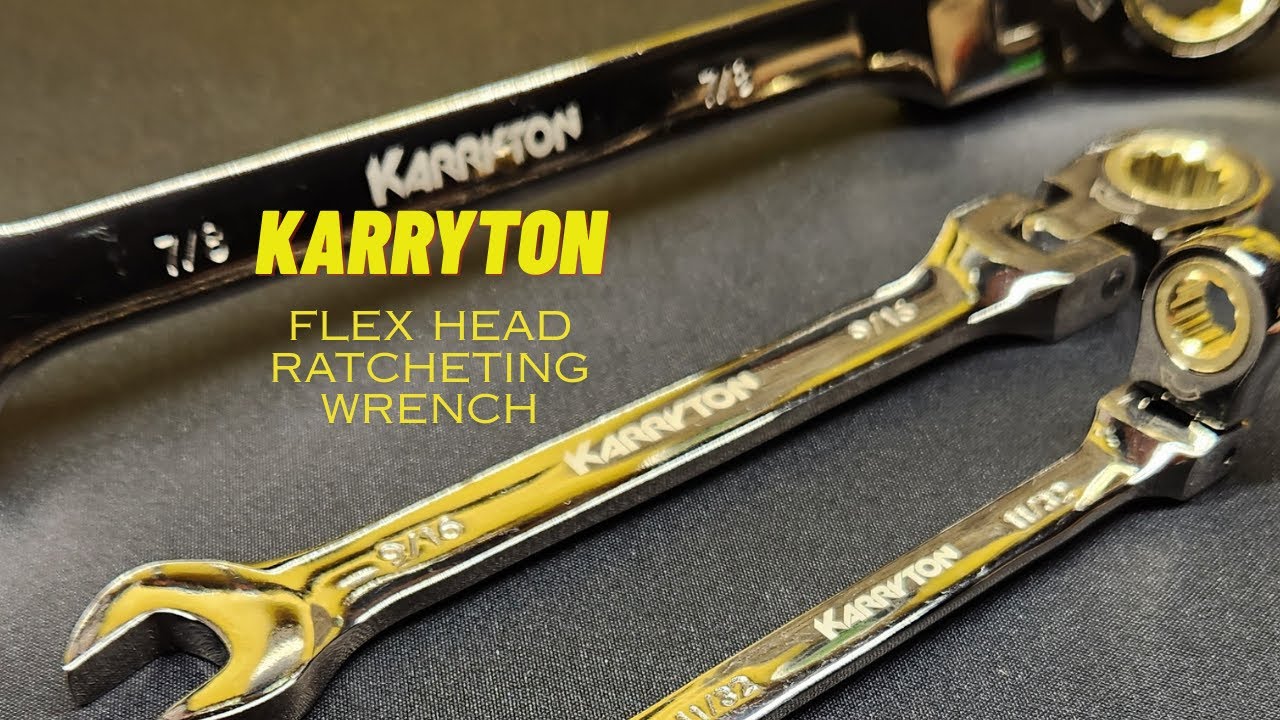 Karryton  flex head  ratcheting wrench review