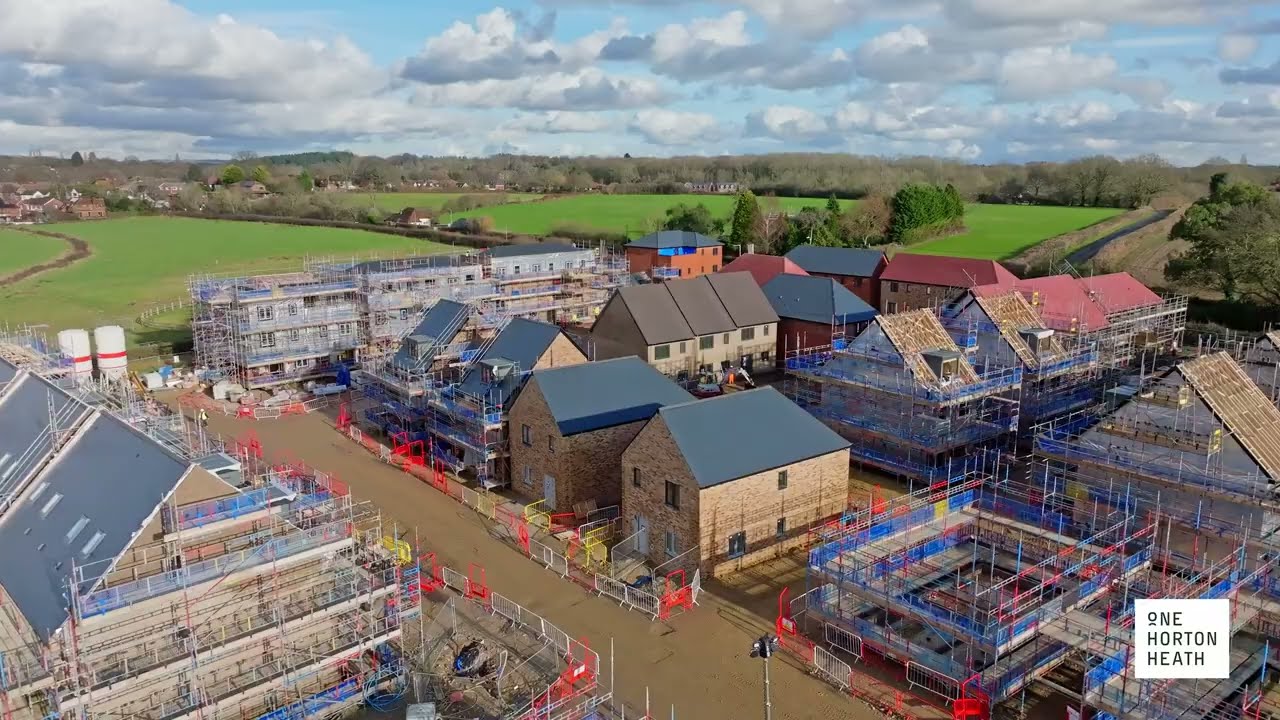 One Horton Heath &ndash; Progress Drone Video  - January 2026
